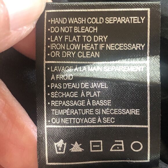 cupcakes and cashmere Faux Suede Black Zip Up Jacket Medium - Picture 5 of 10